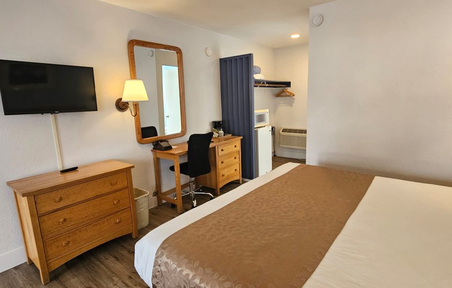 1 King Bed Standard Room – Pool View