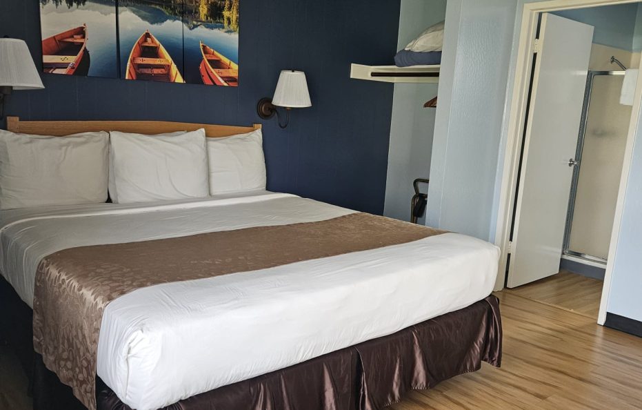 1 King Bed Deluxe Room – Lawn View