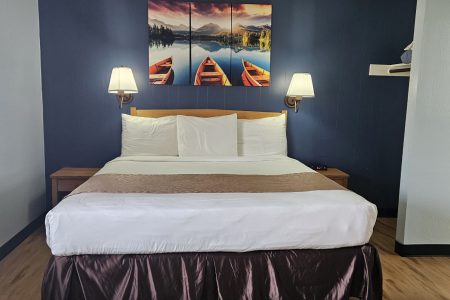 1 King Bed Deluxe Room – Lawn View